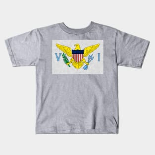 Flag of the US Virgin Islands Kids T-Shirt